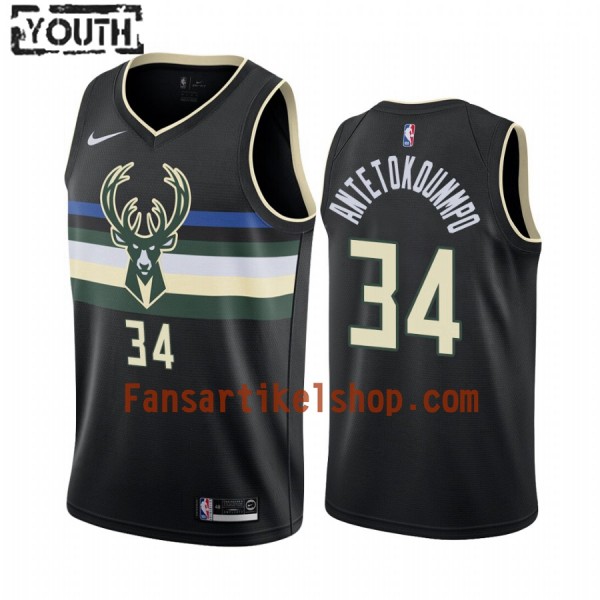 NBA Milwaukee Bucks Trikot Giannis Antetokounmpo 34 Nike 2019-2020 Statement Edition Swingman - Kinder NBA Milwaukee Bucks Trikot Giannis Antetokounmpo 34 Nike 2019-2020 Statement Edition Swingman - Kinder